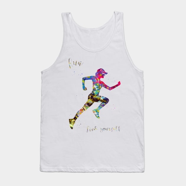 Run Tank Top by erzebeth